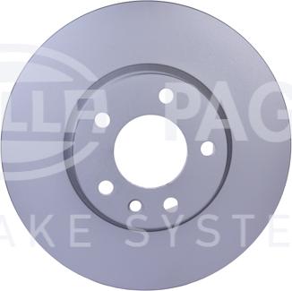 HELLA PAGID 8DD 355 127-091 - Disc frana aaoparts.ro