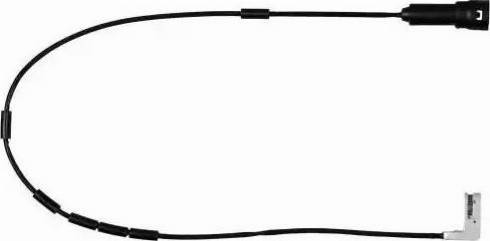 HELLA PAGID 8DK 355 250-091 - Senzor de avertizare,uzura placute de frana aaoparts.ro