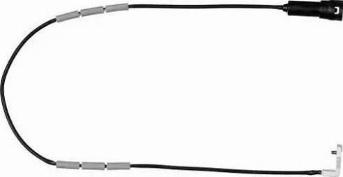 HELLA PAGID 8DK 355 250-181 - Senzor de avertizare,uzura placute de frana aaoparts.ro