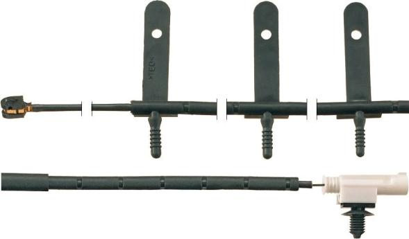 HELLA PAGID 8DK 355 252-161 - Senzor de avertizare,uzura placute de frana aaoparts.ro