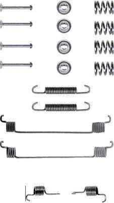 HELLA PAGID 8DZ 355 200-101 - Set accesorii, sabot de frana aaoparts.ro