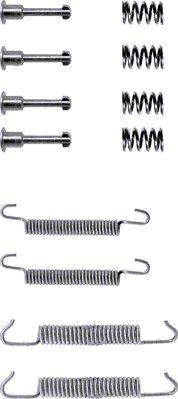 HELLA PAGID 8DZ 355 201-691 - Set accesorii, saboti frana parcare aaoparts.ro