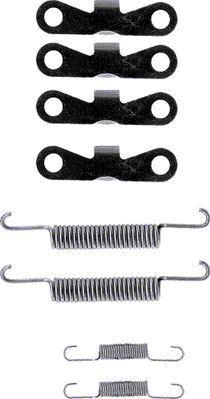 HELLA PAGID 8DZ 355 201-751 - Set accesorii, saboti frana parcare aaoparts.ro