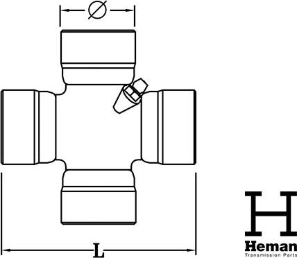 HEMAN TX00085 - Articulatie, cardan aaoparts.ro