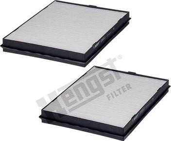 Hengst Filter E960LI-2 - Filtru, aer habitaclu aaoparts.ro