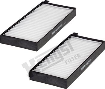 Hengst Filter E4911LI-2 - Filtru, aer habitaclu aaoparts.ro