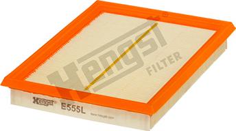 Hengst Filter E555L - Filtru aer aaoparts.ro