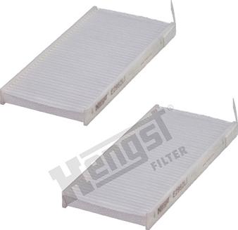 Hengst Filter E2982LI-2 - Filtru, aer habitaclu aaoparts.ro