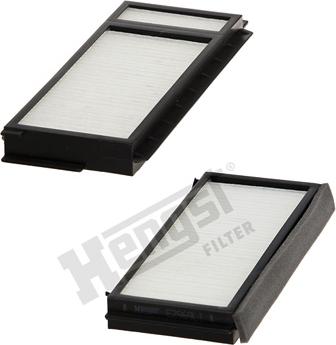 Hengst Filter E2970LI-2 - Filtru, aer habitaclu aaoparts.ro