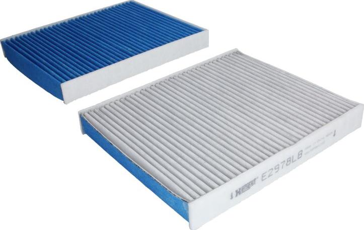 Hengst Filter E2978LB-2 - Filtru, aer habitaclu aaoparts.ro