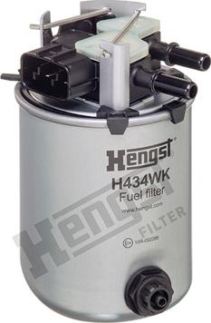 Hengst Filter H434WK - Filtru combustibil aaoparts.ro