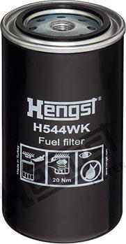 Hengst Filter H544WK D422 - Filtru combustibil aaoparts.ro