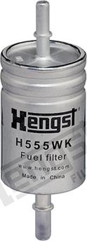 Hengst Filter H555WK - Filtru combustibil aaoparts.ro