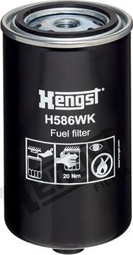 Hengst Filter H586WK - Filtru combustibil aaoparts.ro