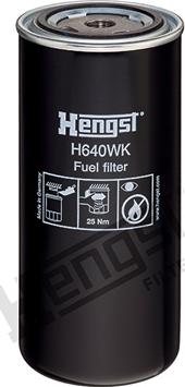 Hengst Filter H640WK - Filtru combustibil aaoparts.ro