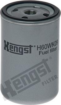 Hengst Filter H60WK09 - Filtru combustibil aaoparts.ro