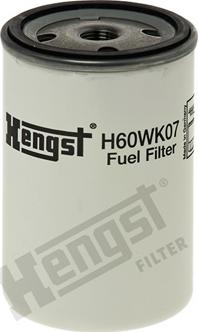 Hengst Filter H60WK07 - Filtru combustibil aaoparts.ro