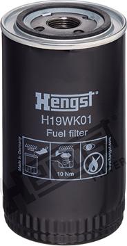 Hengst Filter H19WK01 - Filtru combustibil aaoparts.ro