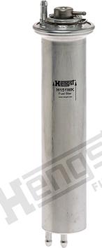 Hengst Filter H151WK - Filtru combustibil aaoparts.ro