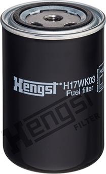 Hengst Filter H17WK03 - Filtru combustibil aaoparts.ro