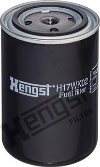 Hengst Filter H17WK02 - Filtru combustibil aaoparts.ro