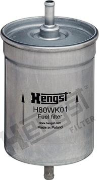 Hengst Filter H80WK01 - Filtru combustibil aaoparts.ro