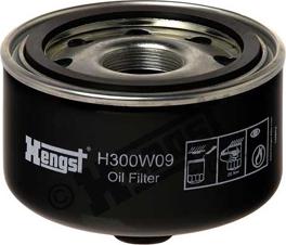 Hengst Filter H300W09 - Filtru ulei aaoparts.ro