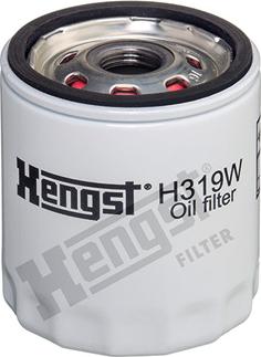 Hengst Filter H319W - Filtru ulei aaoparts.ro