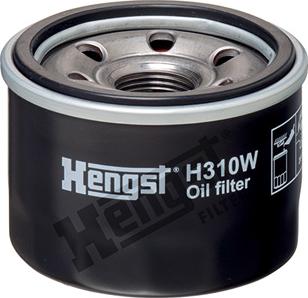 Hengst Filter H310W - Filtru ulei aaoparts.ro