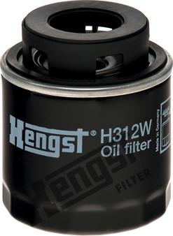 Hengst Filter H312W - Filtru ulei aaoparts.ro