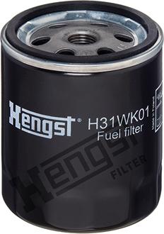 Hengst Filter H31WK01 - Filtru combustibil aaoparts.ro