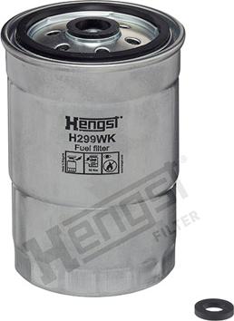 Hengst Filter H299WK - Filtru combustibil aaoparts.ro