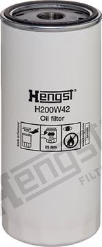 Hengst Filter H200W42 - Filtru ulei aaoparts.ro