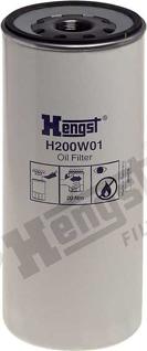 Hengst Filter H200W01 - Filtru ulei aaoparts.ro