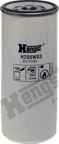 Hengst Filter H200W03 - Filtru ulei aaoparts.ro