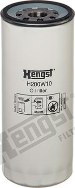 Hengst Filter H200W10 - Filtru ulei aaoparts.ro