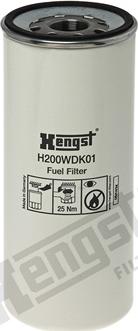 Hengst Filter H200WDK01 - Filtru combustibil aaoparts.ro