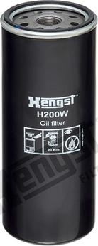 Hengst Filter H200W - Filtru ulei aaoparts.ro