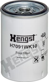 Hengst Filter H7091WK10 - Filtru combustibil aaoparts.ro