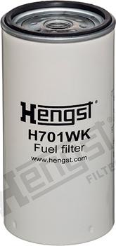 Hengst Filter H701WK - Filtru combustibil aaoparts.ro