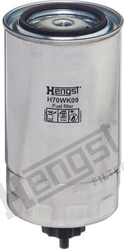 Hengst Filter H70WK09 - Filtru combustibil aaoparts.ro