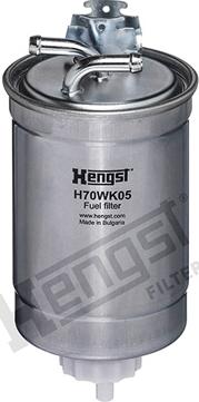 Hengst Filter H70WK05 - Filtru combustibil aaoparts.ro