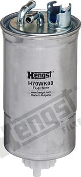 Hengst Filter H70WK08 - Filtru combustibil aaoparts.ro