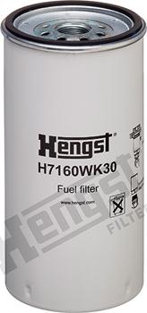 Hengst Filter H7160WK30 - Filtru combustibil aaoparts.ro