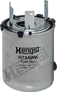 Hengst Filter H734WK D821 - Filtru combustibil aaoparts.ro