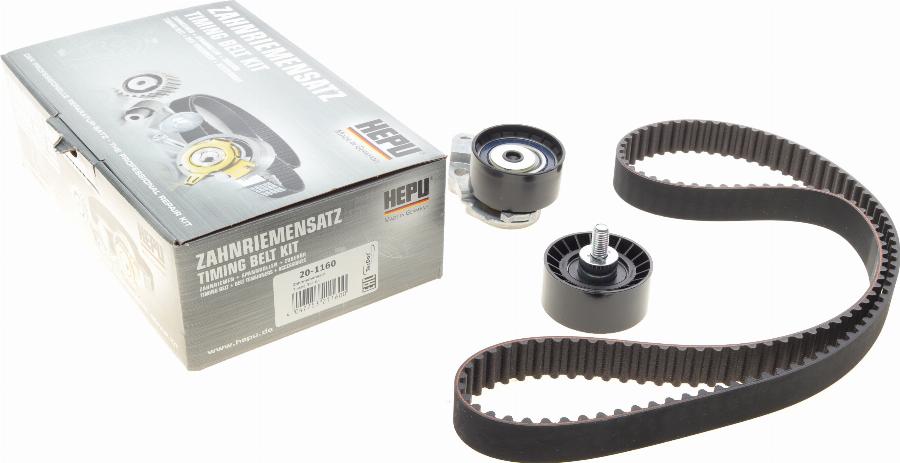Hepu 20-1160 - Set curea de distributie aaoparts.ro