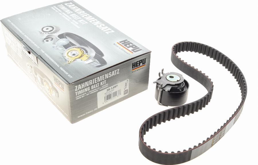 Hepu 20-1187 - Set curea de distributie aaoparts.ro