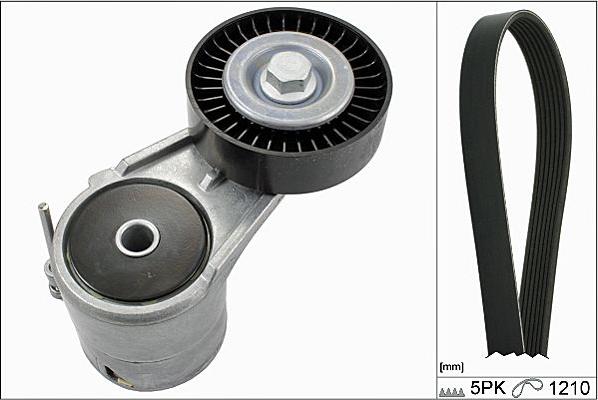 Hepu 20-1805 - Set curea transmisie cu caneluri aaoparts.ro