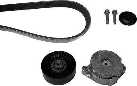 Hepu 20-1392 - Set curea transmisie cu caneluri aaoparts.ro