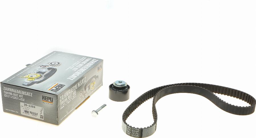 Hepu 20-1259 - Set curea de distributie aaoparts.ro